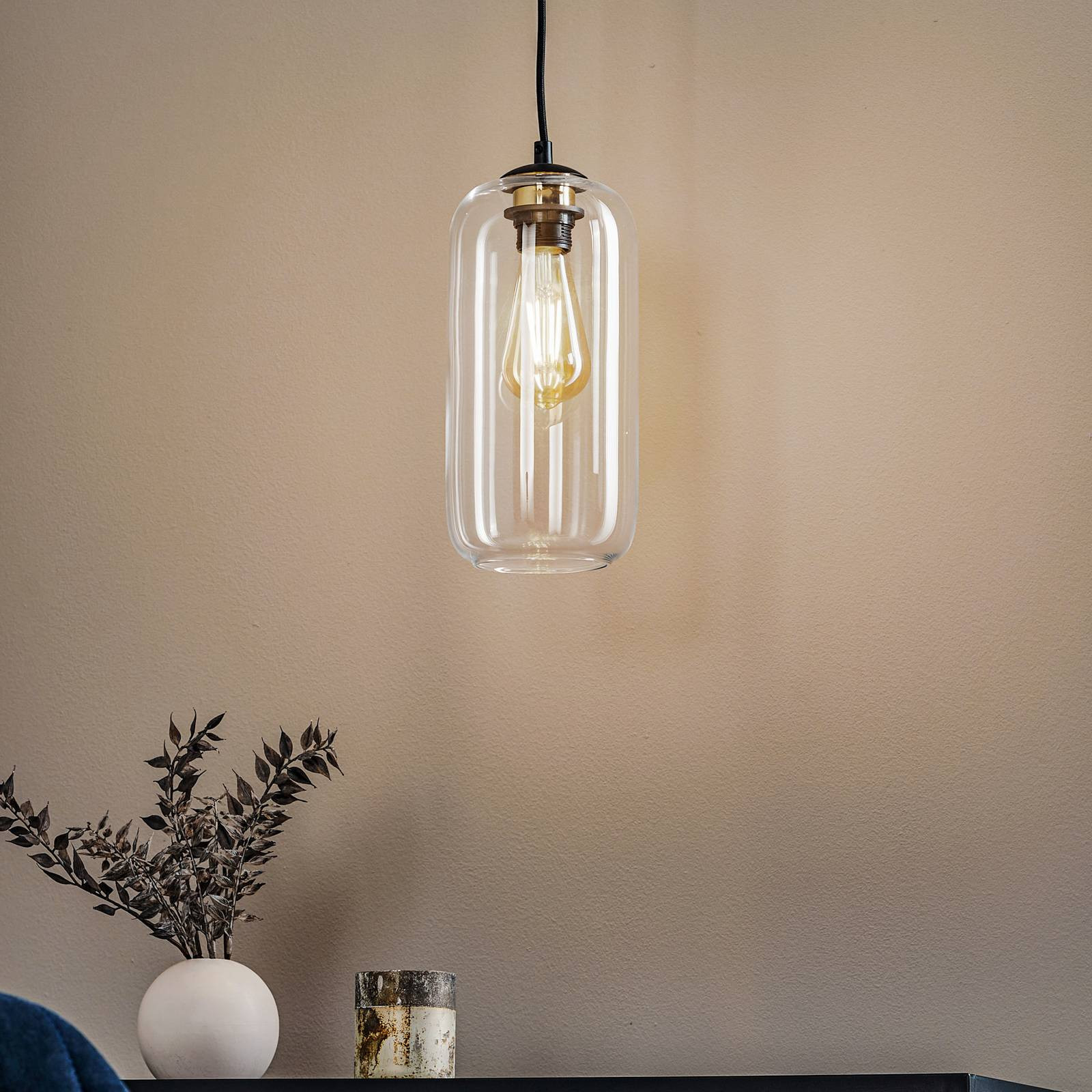 Argon Kaja Glazen Hanglamp - Modern, Dimbaar, Transparant