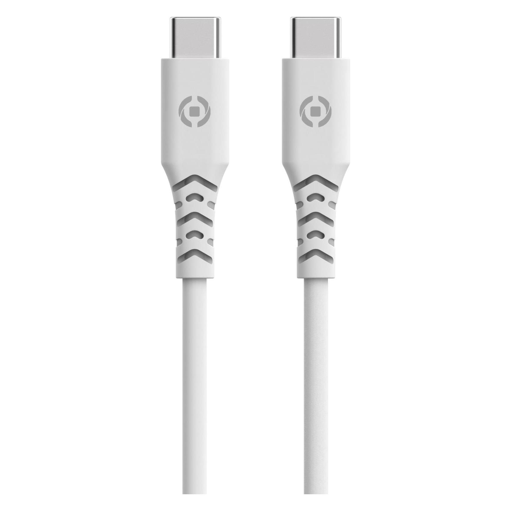 Celly Grs Usb-c zu Usb-c Kabel Weiss (1.50 m, 27 W) (GRSUSBCUSBCWH)
