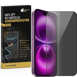 1x Blickschutz 9H Panzerglas für iPhone Air Full-Screen Anti-Spy Privacy Sichtschutz Displayschutz Schutzglas Tempered Screen-Protector