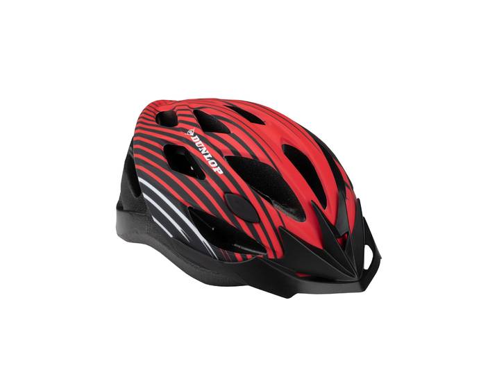 Velohelm DUNLOP 53 - 55 cm rot