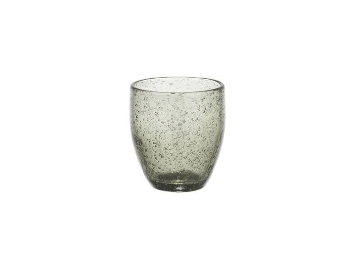 Verre à eau en verre gris, gobelet, uni, stable, robuste - Pomax,