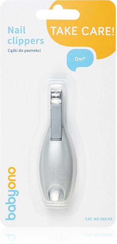 BabyOno Take Care coupe-ongles pour enfant Grey 1 pcs