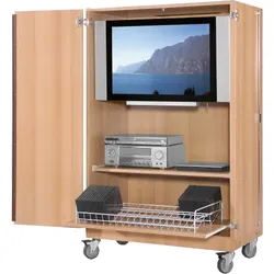 Zweitüriger TV-Wagen mit 1 Einlegeboden