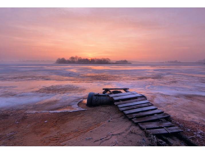 Papermoon Photo-Art PRZEMYSLAW KRUK, KALTER MORGEN