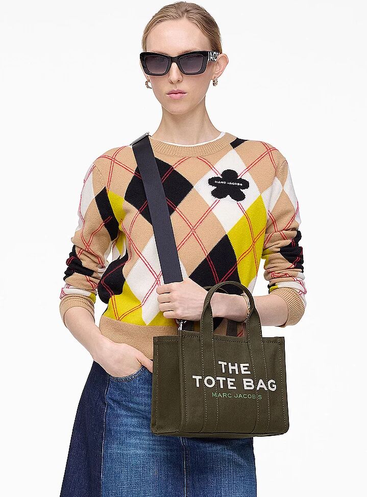 Marc JACOBS Tasche - Tote Bag THE SMALL TOTE  dunkelgrün W