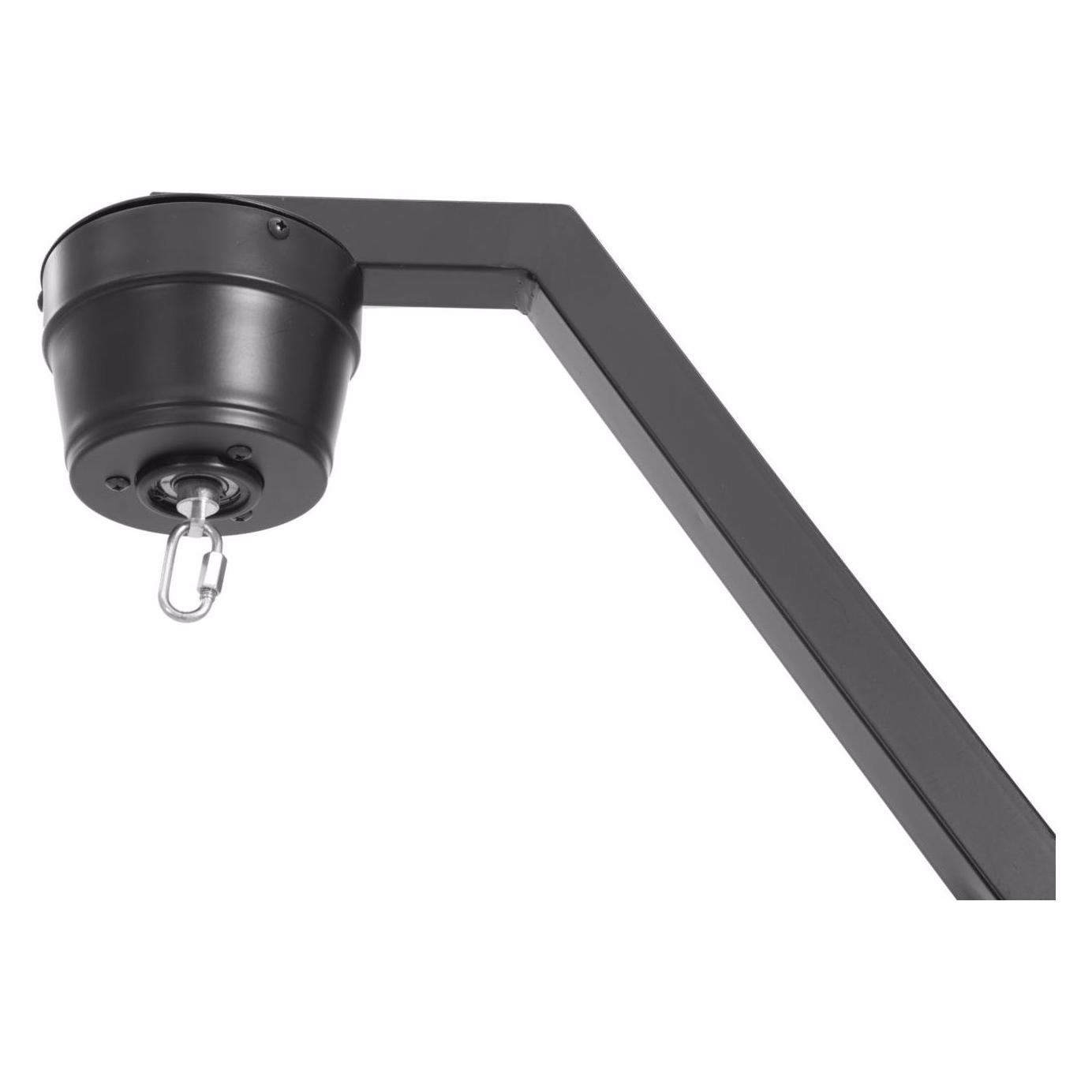 Eurolite Stativhalterung mit Motor für Spiegelkugeln bis zu 50cm sw + Schnellverbindungsglied (50 cm) (50301020)