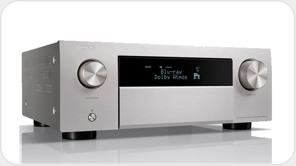 Denon AVC X4800H 9.4-Kanal-Verstärker *silber* mit 8K-Video und 3D-Audio DE13837