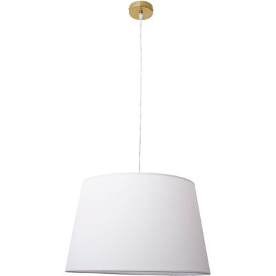 NÄVE Pendelleuchte "Bologna", beige (beige, messing), 1, Ø 45cm H: 128cm, 1 Stk., Leuchten, schlicht, Pendelleuchte