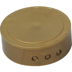 Kopp 341807009 Kunststoff-Abzweigbaldachin, Ø75mm, Farbe: gold  - 20 Stück
