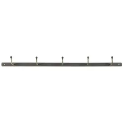 IB Laursen Hakenleiste aus Metall Brooklyn, 63 cm, 5 Haken