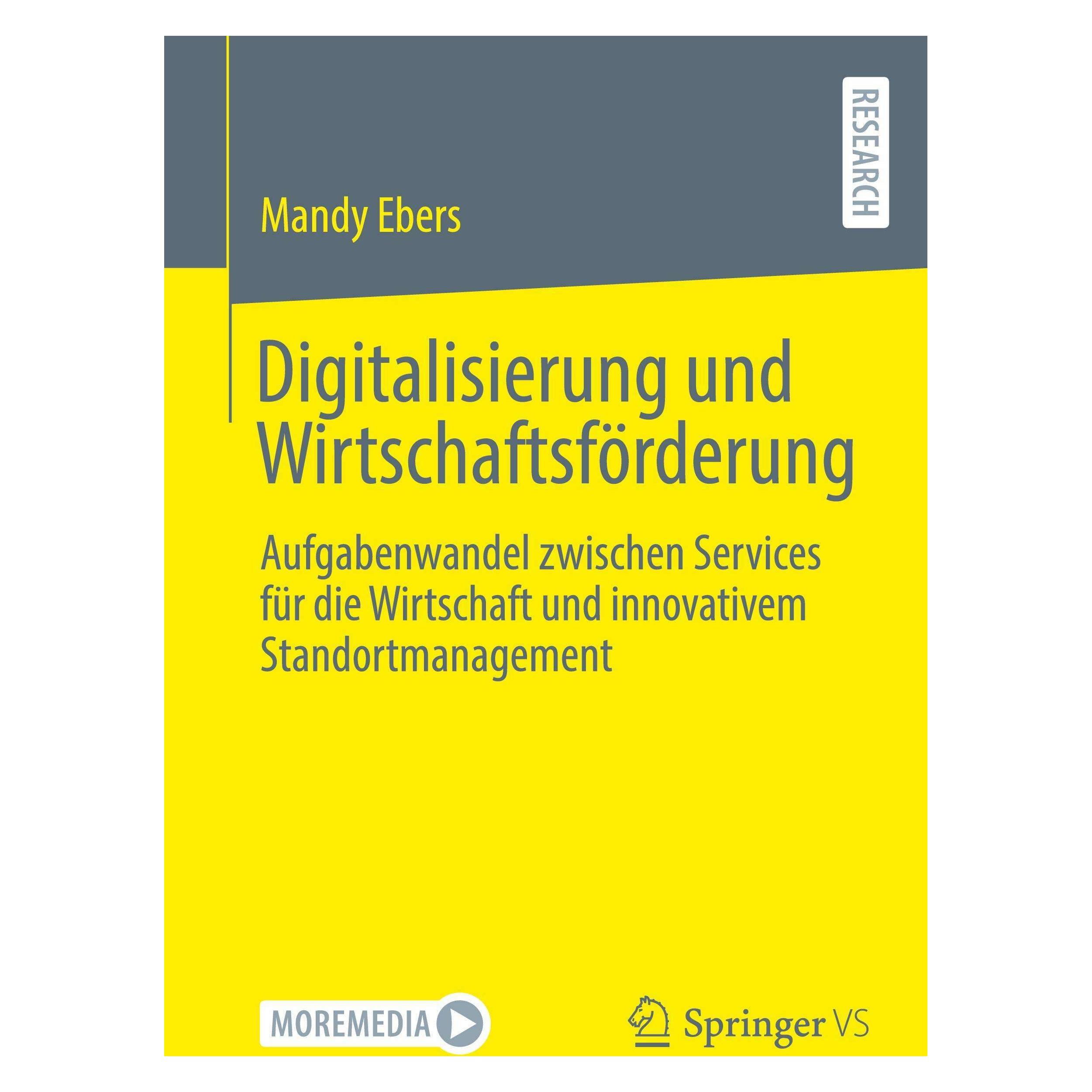 Springer Digitalisierung und Wirtschaftsförderung (Deutsch, Softcover, Mandy Ebers) (45082107)