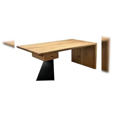 Schreibtisch PANARO Akazie Massivholz 180 x 90 x 77 cm Akazie-Natur | Kadima Design
