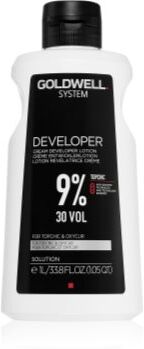 Goldwell Topchic Developer Emulsão ativadora 9% 30 vol. 1000 ml. Topchic Developer