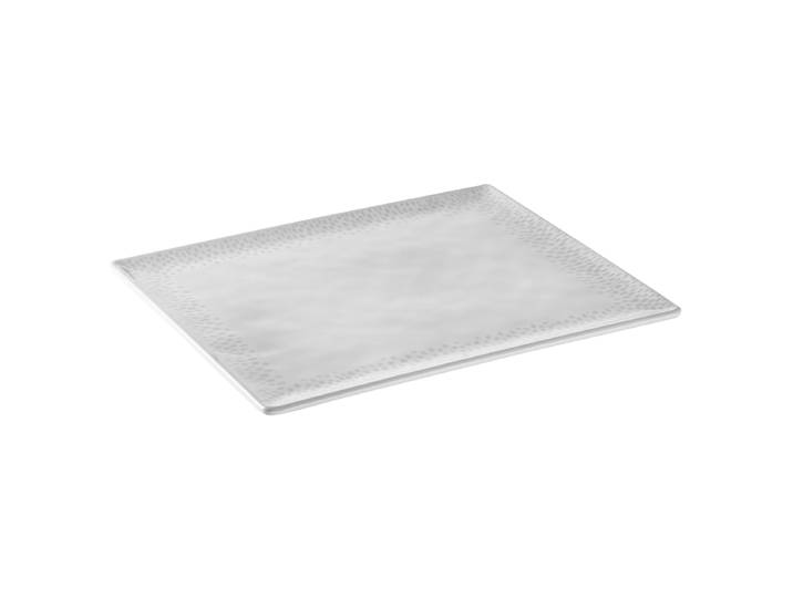 Plateau Footmark 27 x 33cm Blanc