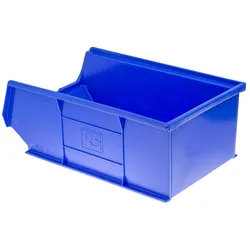 RS PRO, Lagerbehälter, Stapelkästen blau 205x350x130mm