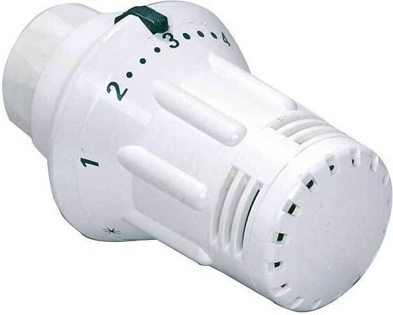 Flamco Thermostaatkop StarTec II - M30 x 1,5 - Verwarmingsregelaar zonder nulstand