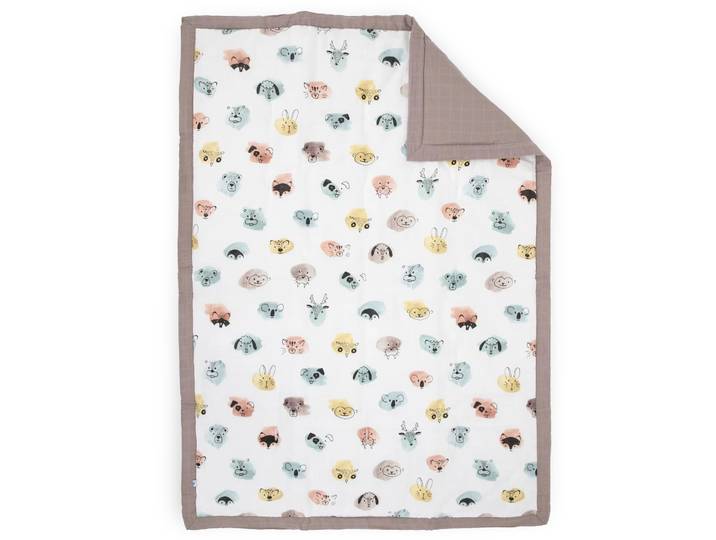 Decke Watercolor Critters
