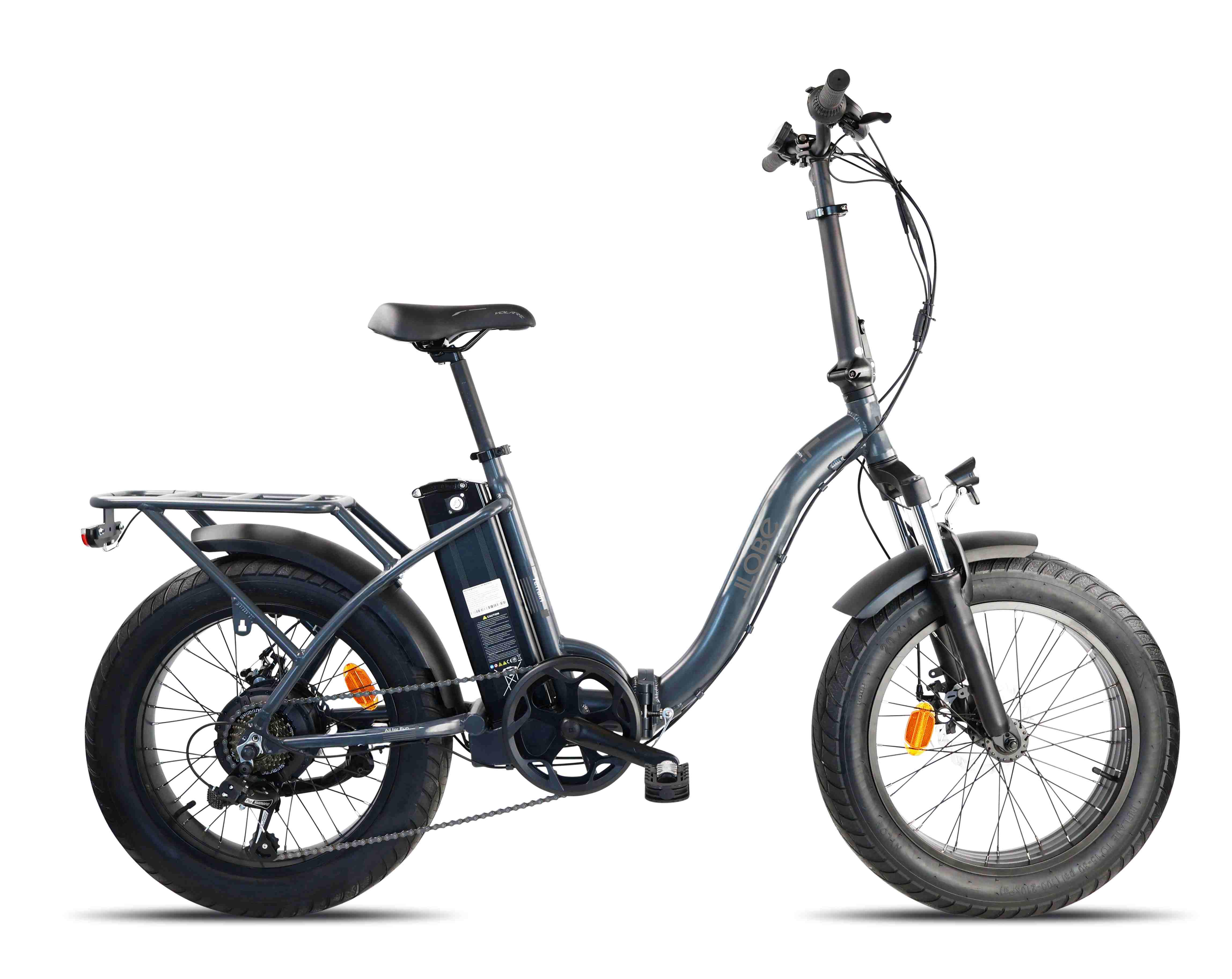 LLOBE Falt E-Bike 20" TERRAIN, grau, 36V / 13Ah