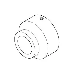 Dornbracht Haube verl.25mm th-m.m. 09210204290 mm