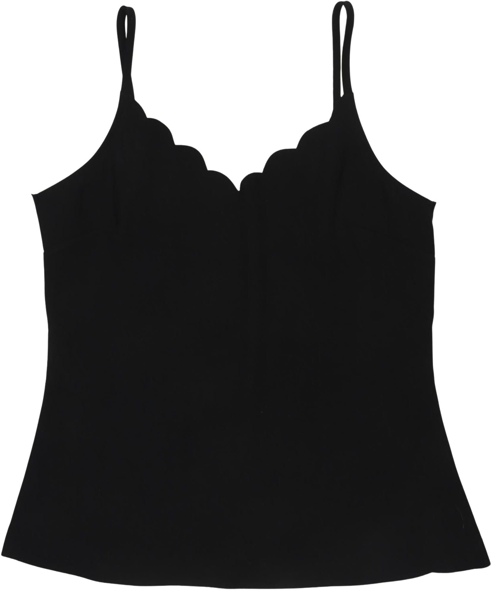 TED Baker Damen Top, Schwarz, Gr. EU 36 (Ted Baker 1), Synthetik - Second Hand