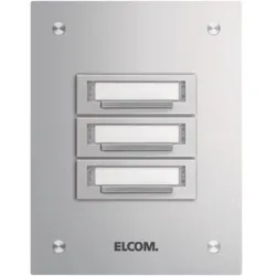 Elcom UP-Klingelplatte KUP-3/1 EV1