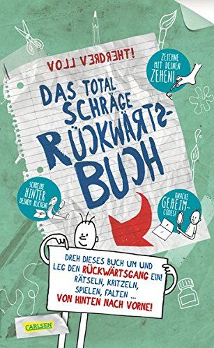 Anna Brett - Das total schräge Rückwärtsbuch: Rätseln, kritzeln, spielen, falten - von hinten nach vorne! - Preis vom 12.10.2026 11:37:12 h