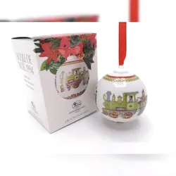 DKG utils Hutschenreuther Porzellan Weihnachtskugel Kugel 1994 mit Originalverpackung