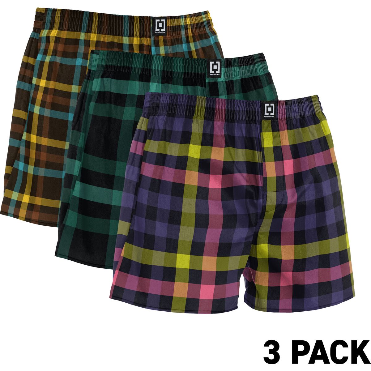 Horsefeathers Sonny 3PACK Boxer Shorts bundle 6 M AM285F-bundle 6-M