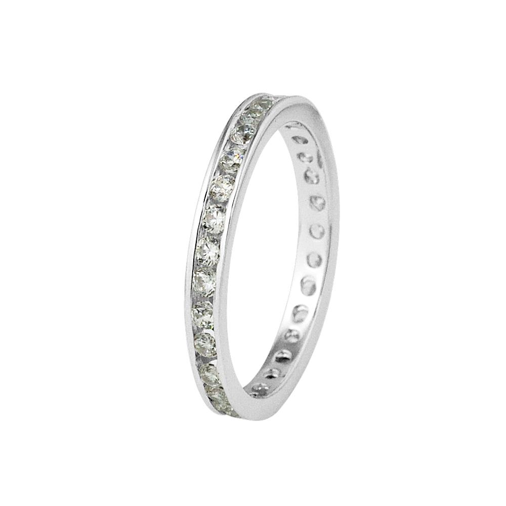Alliantie oxiden zirkonium full tour sieraden zilver 925- Liebe