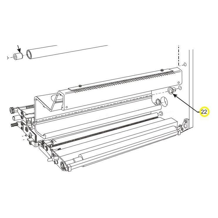 Zebra Bearing,Sleeve,Flanged,Nyliner (49168)