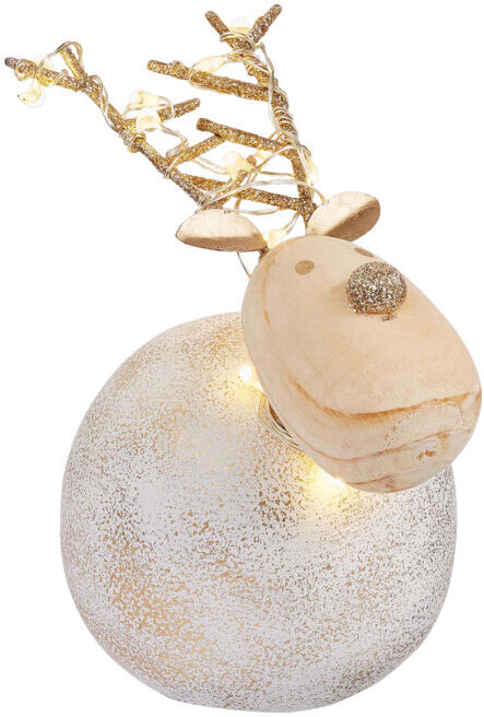 Hellum LED-Renneau en béton petit 524093 câble en cuivre argenté (524093)