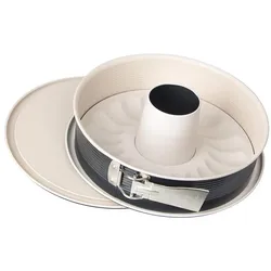 Zenker Springform Ø 26 cm, Schwarz/Creme, Backform, Schwarz, Weiss