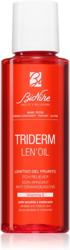 BioNike Triderm Len'oil huile apaisante anti-irritations et anti-grattage 100 ml