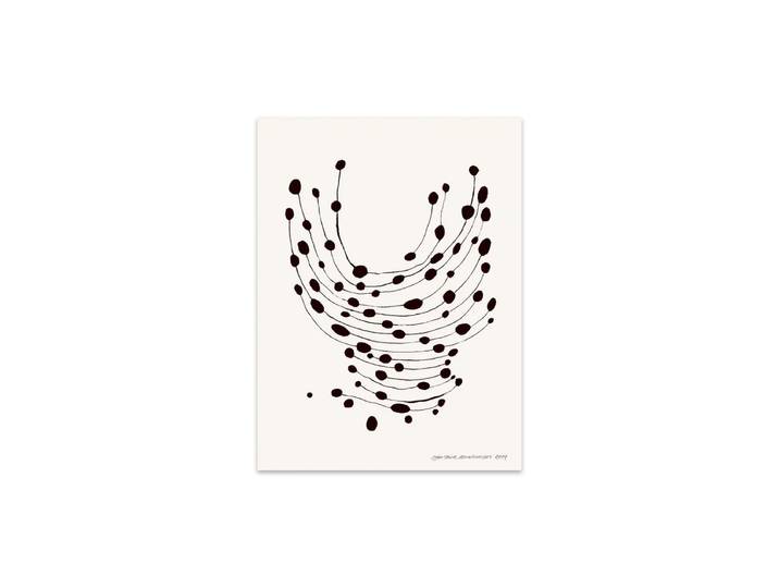 The Poster Club - Dancing Dots von Leise Dich Abrahamsen, 30 x 40 cm