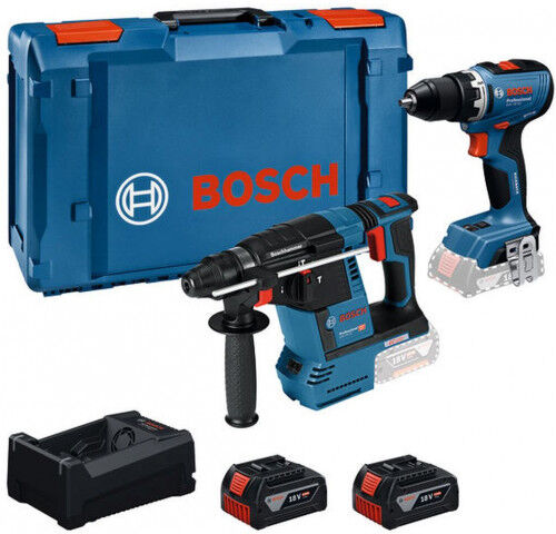 Bosch Kit universel 18V PROFESSIONAL GSR+GBH+2x5,0Ah+GAL 0615A500E4