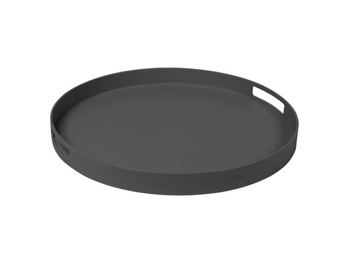 Stern Tablett ø 50x5 cm Aluminium anthrazit