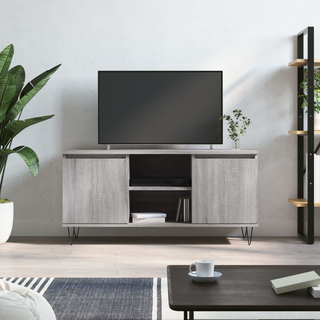 George Oliver Alyssandra TV Stand for TVs up to 43" Grey Sonoma 43"