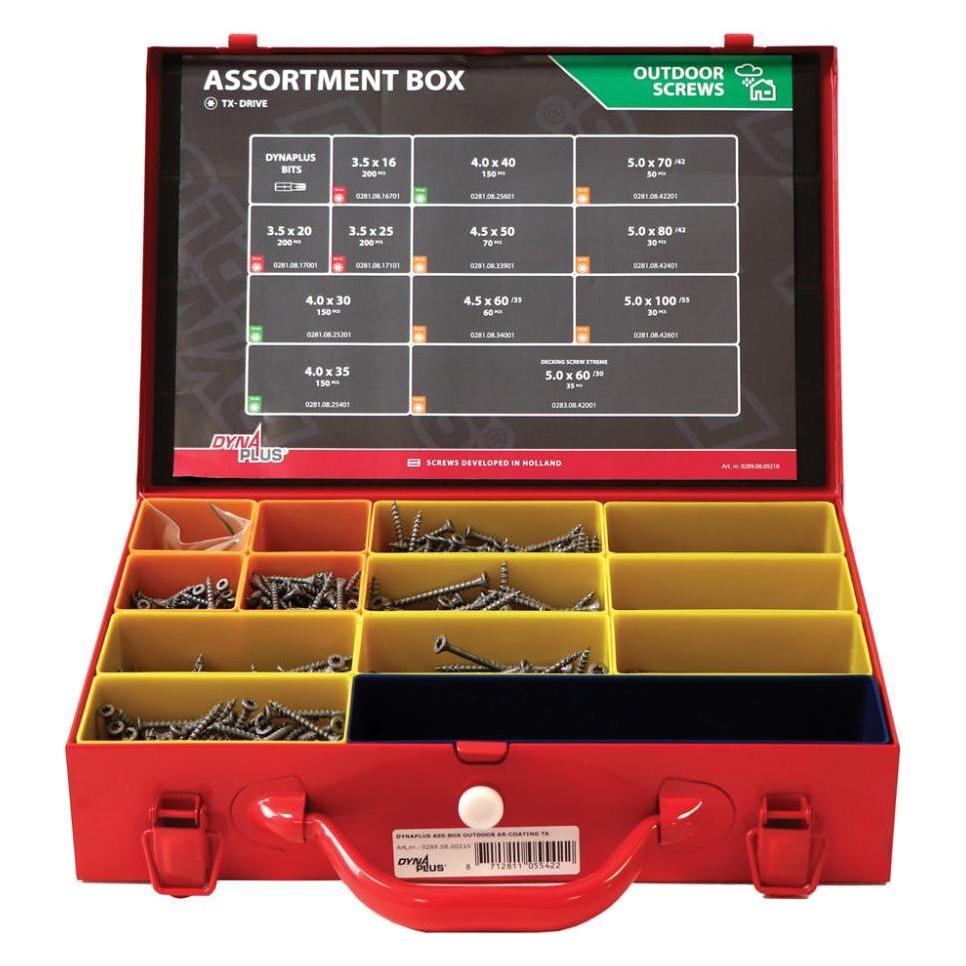 Dynaplus Assortimentskoffer Outdoor Ar Tx | 1390-delig - 0289.08.00210 (0289.08.00210)