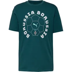 PUMA Borussia Mönchengladbach Culture T-Shirt Herren | Gr. XXL | grün - grün