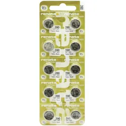 Renata Knopfzelle (10 Stk., 80 mAh), Batterien + Akkus