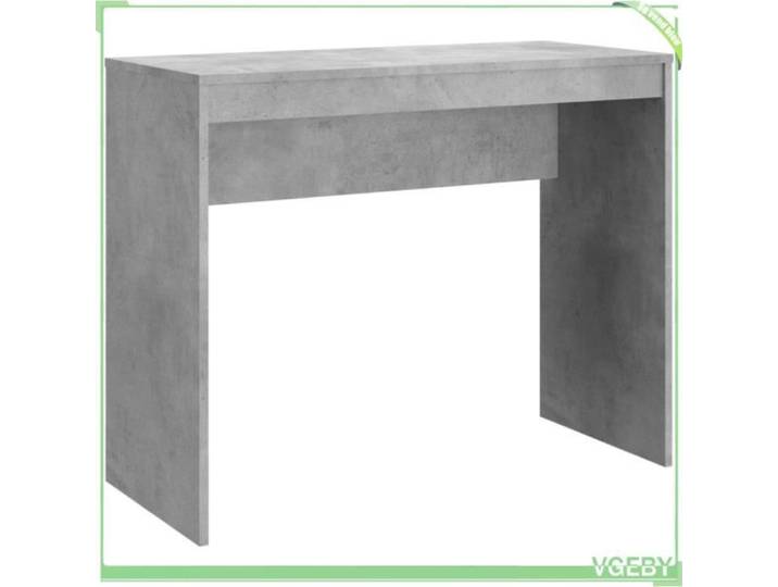 VGEBY Bureau Gris béton 90x40x72 cm Bois d'ingénierie - 7894202781958