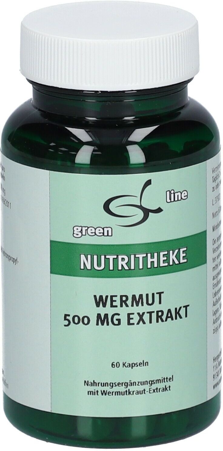 green line Wermut 500 mg Extrakt Kapseln 60 St