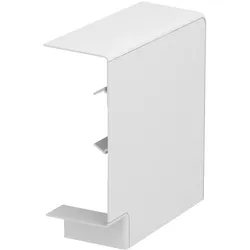 OBO Bettermann, Leitungsführung, OBO GK-FH70170RW Flachwinkel Haubenformteil 70x170mm reinweiÃ (7 cm)