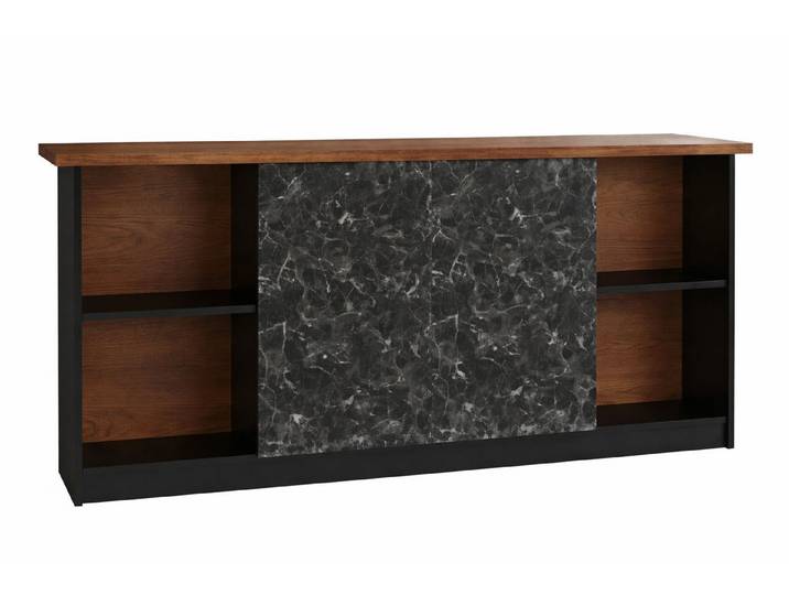 JVmoebel Sideboard Elegantes Sideboard Modernes Design Schwarz Minimalistischer Stil