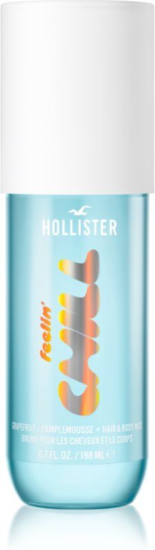 Hollister Feelin' Chill scented mist for body and hair W Grapefruit 198 ml