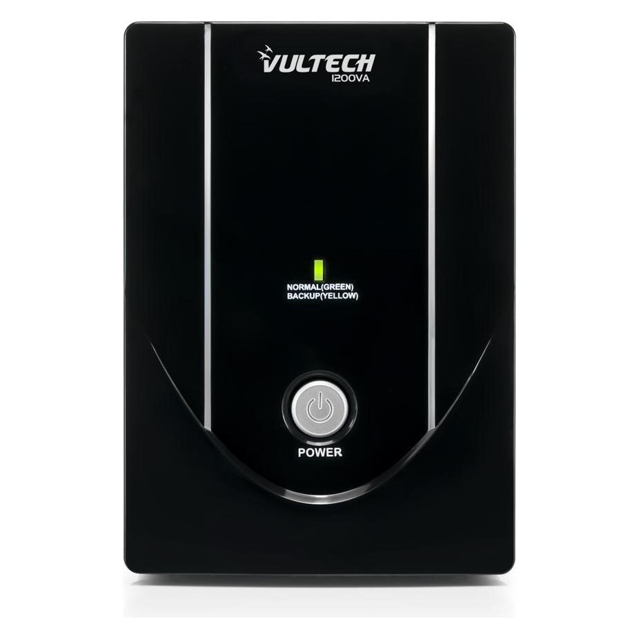 Vultech UPS1200VA-LITE (1200 VA, 600 W, Line-Interaktiv USV) (UPS1200VA-LITE)