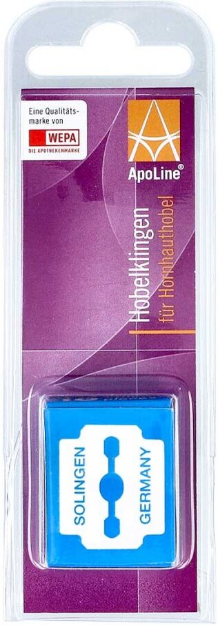Apoline Hobelklingen für Hornhauthobel 10stk