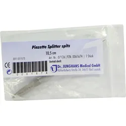 Pinzette Splitter Spitz 10.5cm 1 ST