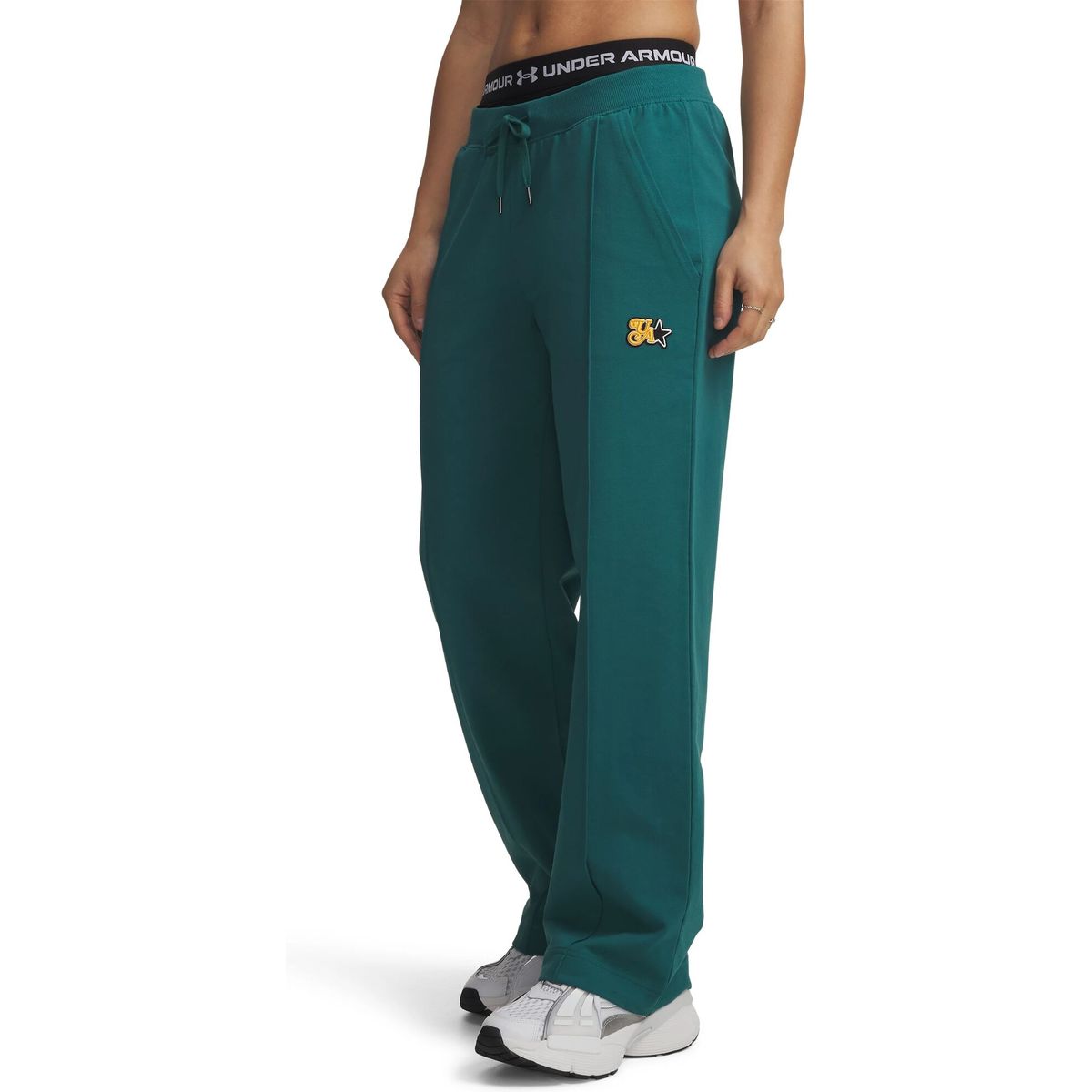 Under Armour Sport Terry Trend Pant green black (338) S 6010916-338-SM