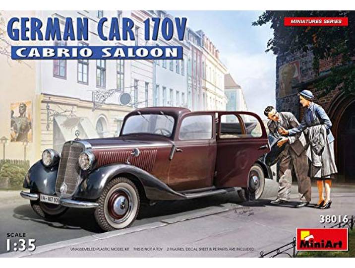 Miniart MIN38016 Gedetailleerde Plastic Model kit